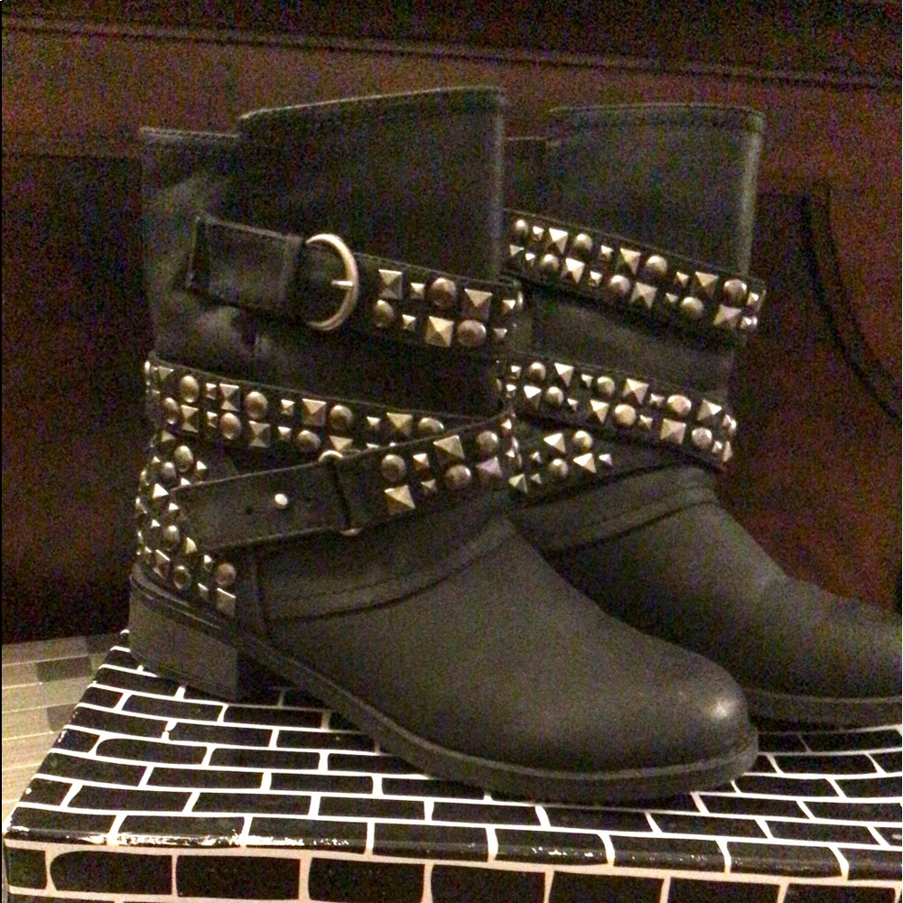 Ankle Studded Boot
